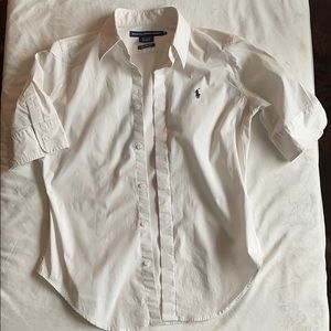 COPY - Ralph Lauren Women’s White Quarter Sleeve …